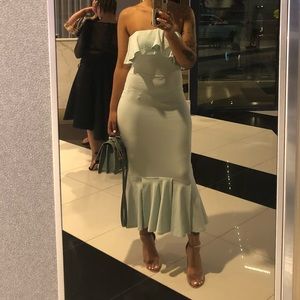 ASOS strapless dress